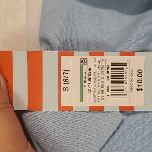 Long Sleeve light blue Polo size S (6/7) - Picture 4 of 4